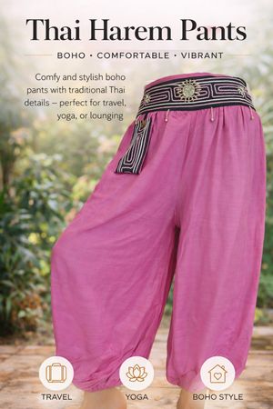 Haremhose Aladdin Modern Unisex Rayon Baba Bloomers Farbwahl