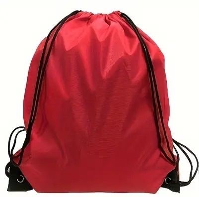 Turnbeutel Sportbeutel Beutel Kordelzug Rucksack rot