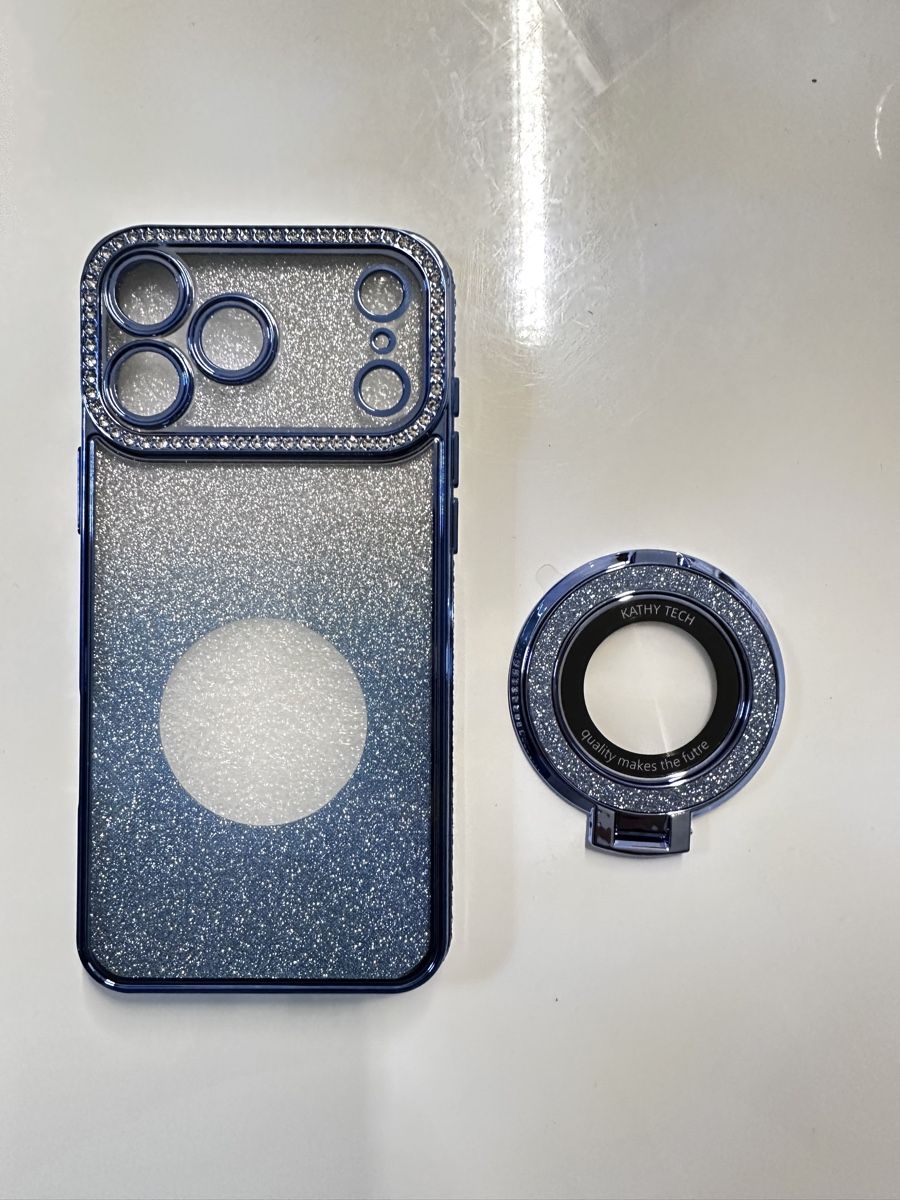 Cover & Protezioni schermo: iPhone 17 Pro Max Hülle mit Ringhalter Blau Neu – Nuovo e nell'imballaggio originale da Ballwil venduto da AyngaMarket 2