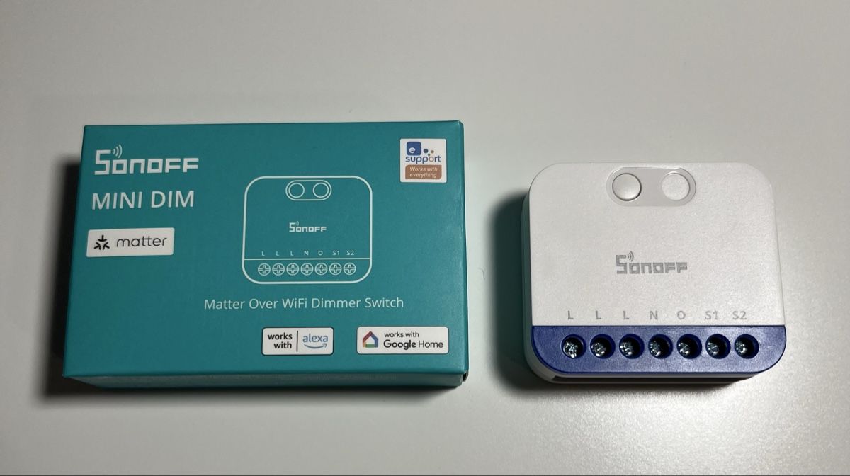 Sonoff Interruttori: Sonoff Matter Over WiFi Dimmer Switch (MINI-DIM) – Nuovo (secondo la descrizione) da Adetswil venduto da if0else 1