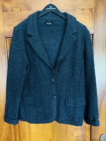 Nulu New Look Wollblazer grau Grösse L guter Zustand