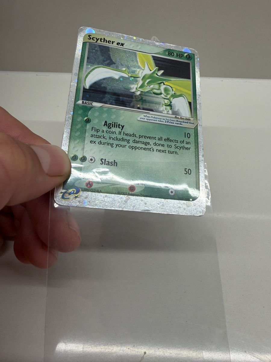 Pokémon Carte collezionabili: Scyther ex Ultra Rare EX Ruby & Sapphire 2003 – Usato da Arlesheim venduto da WungaBunga 4