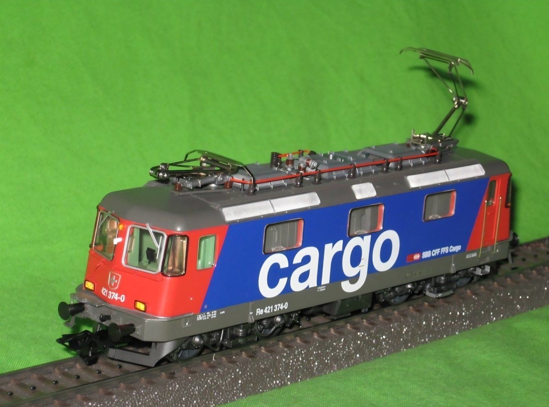 Märklin Trains électriques: SBB Cargo Re 4/4 421 374-0  Verision einfache DELTA NEU** – Neuf (Voir description) à Frauenfeld par warlock666