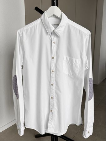 Xacus Hemd Weiss 100% Baumwolle 39 S/M