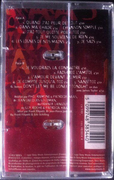 Musicassette: CASSETTE PATRICIA KAAS - POP – Usato da PORRENTRTUY venduto da RABAIS_SPORT 1