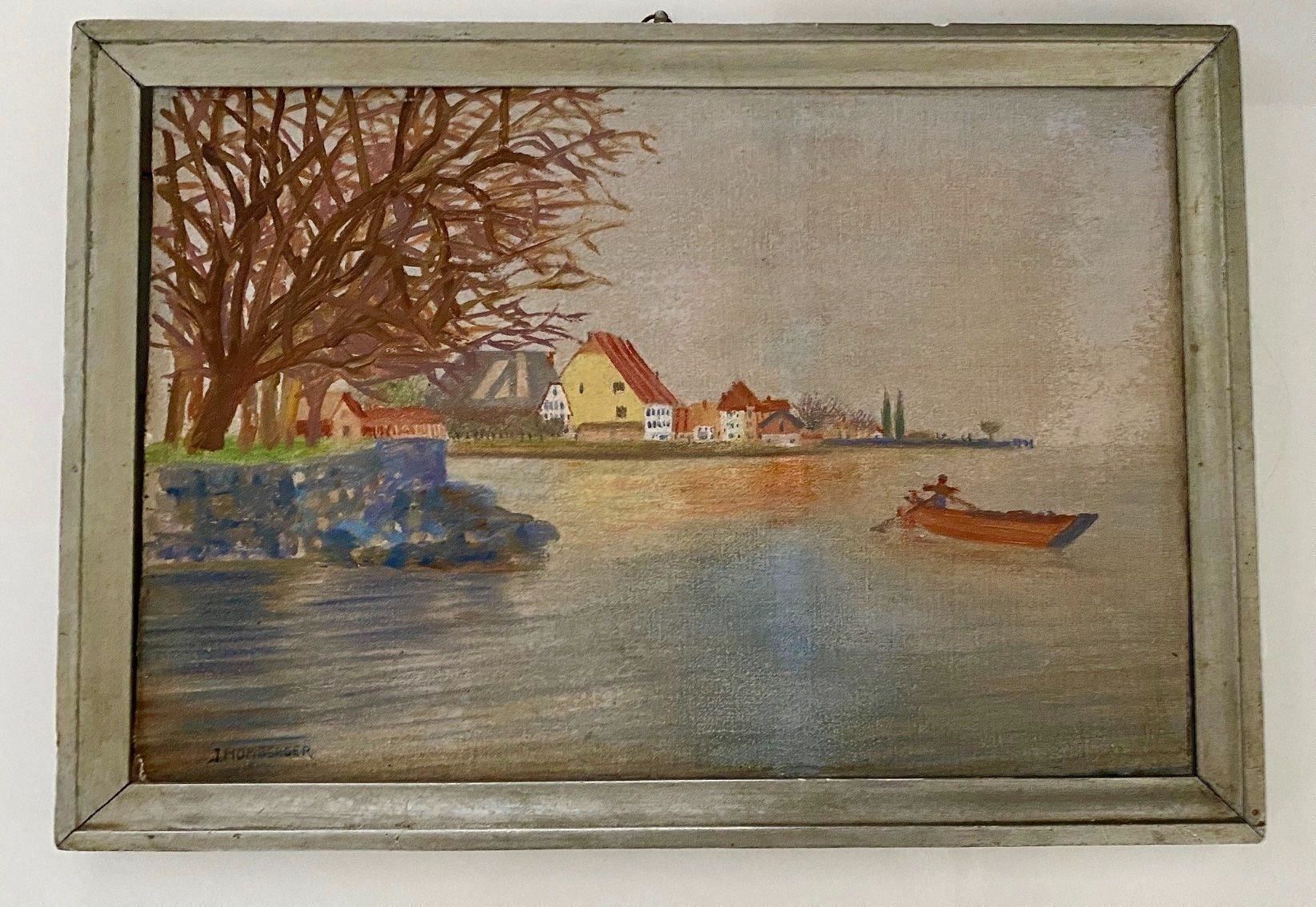 Dipinti: Original  Robert Homburger / Stäfa/ZH – Usato da Wilchingen venduto da beamega