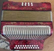 Accordéon diatonique Hohner Corso rouge