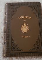 Jahrbuch des Schweizer Alpen-Club 1890 gebrauchter Zustand
