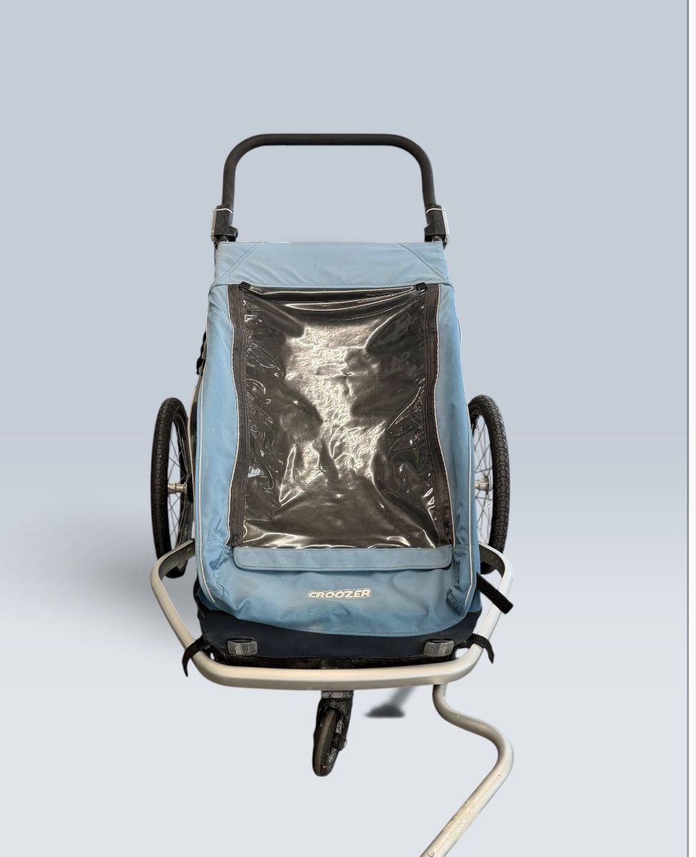 Croozer Remorques: Remorque vélo Croozer 2 places + poussette – D'occasion à Vessy par _Callidus_ 3