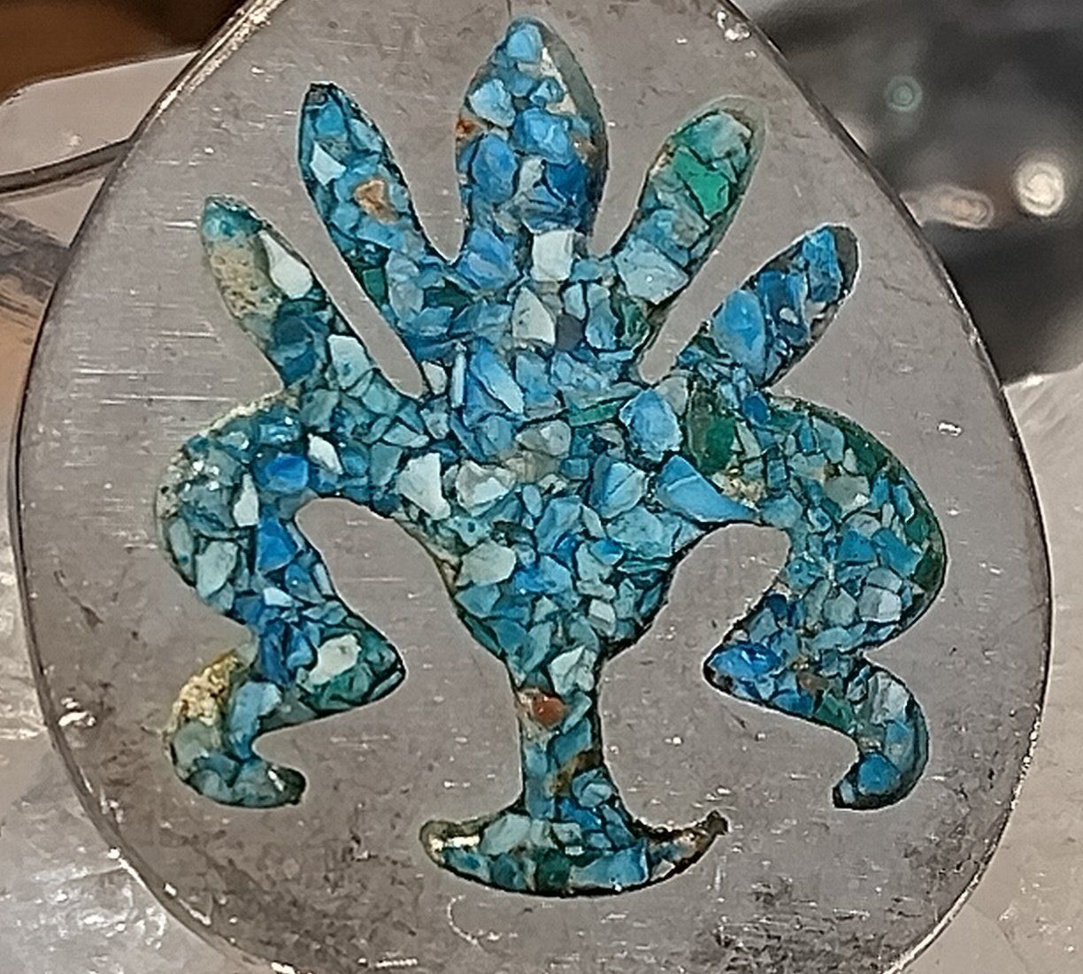 Orecchini pendenti & Orecchini a lobo: OHRRINGE  PERLMUTT INLAY  900 925 SILBER – Usato da Romanshorn venduto da BoutiqueA 2