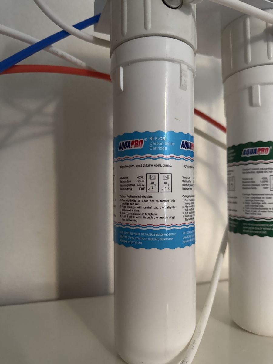 Sanitari: Système de filtration d'eau Aqua Pro – Usato da La Chaux-de-Fonds venduto da davin 1