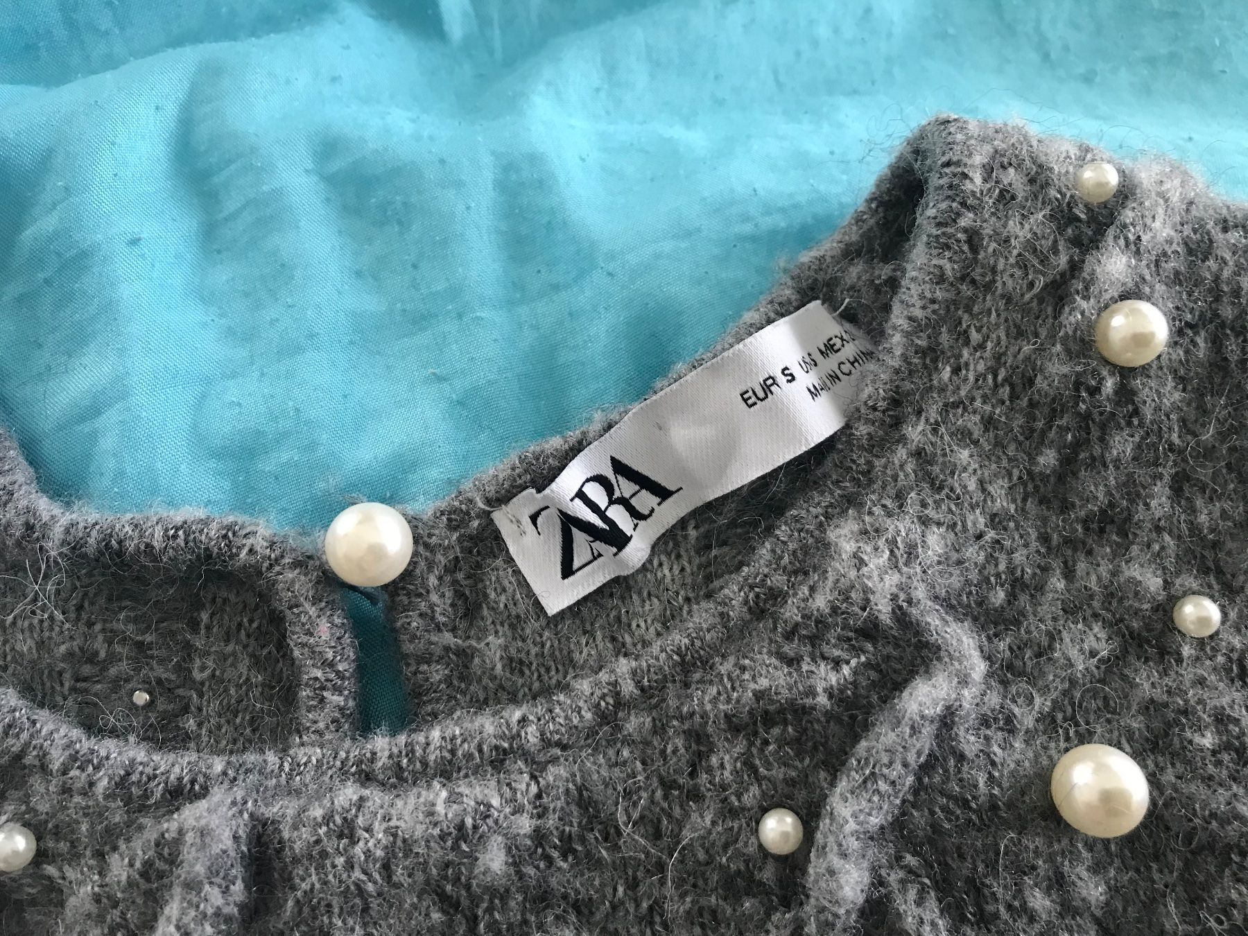 Zara Pullover & Sweatshirts: Zara Perlenpullover Grobstrick Gr. S – Gebraucht aus Niederteufen von mix18 2
