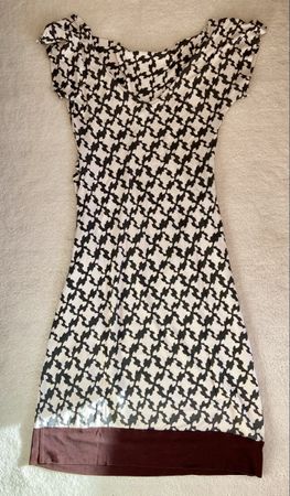 Diane von Furstenberg Kleid Seide gemustert Grösse 6