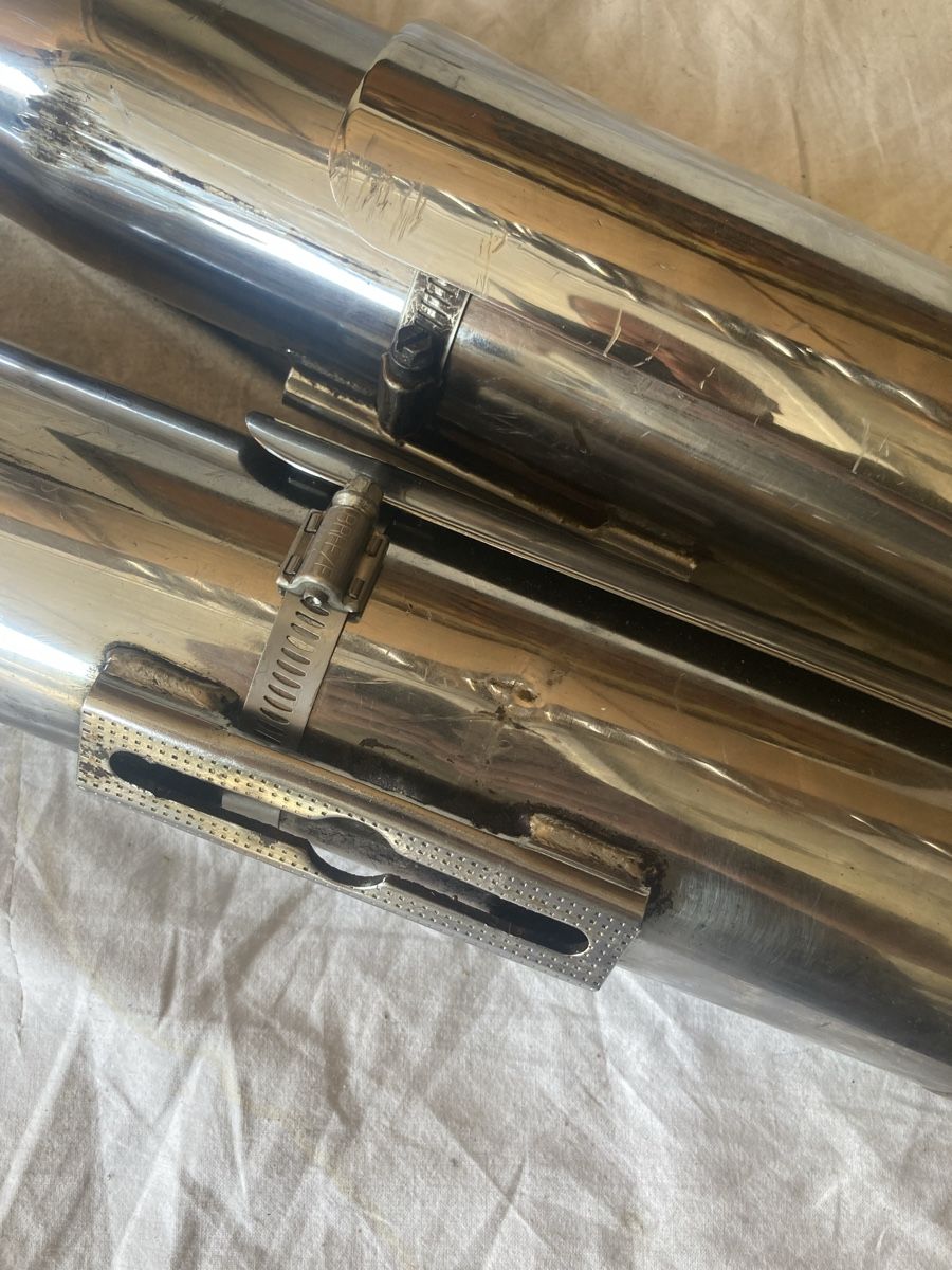 Harley-Davidson Tutti i ricambio per moto: Harley Davidson Auspufftöpfe  65868-97A – Usato da Schötz venduto da Harley35 5