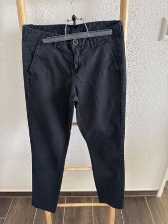 Pantalon chino noir BENETTON t.36