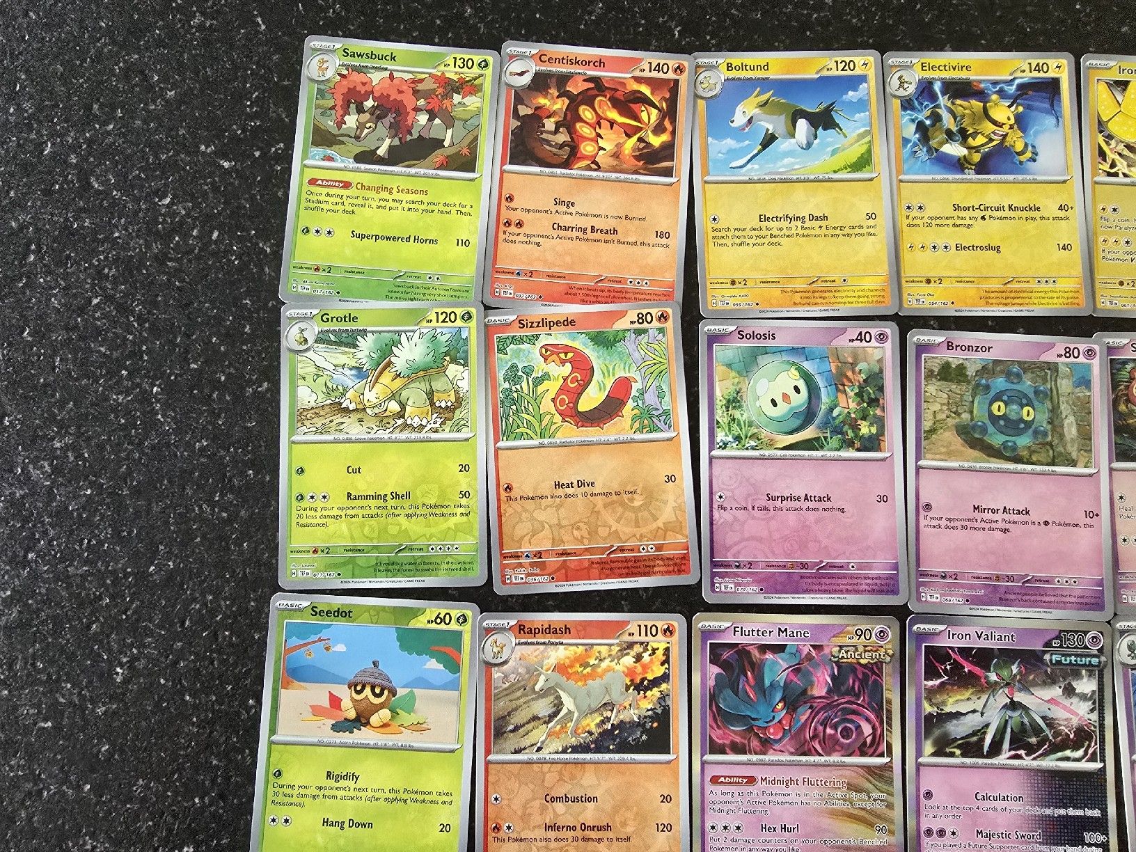 Pokémon Cartes à collectionner: Pokemon Temporal Forces holo et reverse 31 cartes – Neuf (Voir description) à Chézard-St-Martin par arkanges25 1
