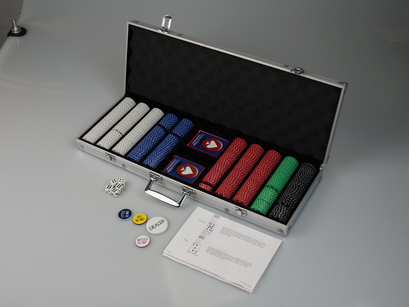 Spiele: Poker-Set – Gebraucht aus Rüti ZH von Restwert_Rueti_ZH