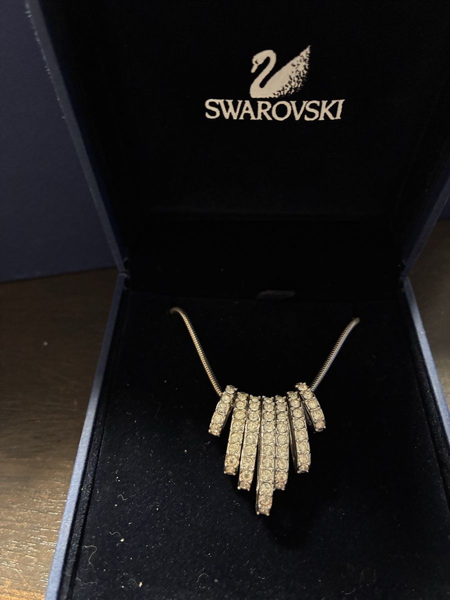 Swarovski Ketten: Swarovski Kette - 7 Fransenanhänger – Gebraucht aus Weiach von gabs_cdn
