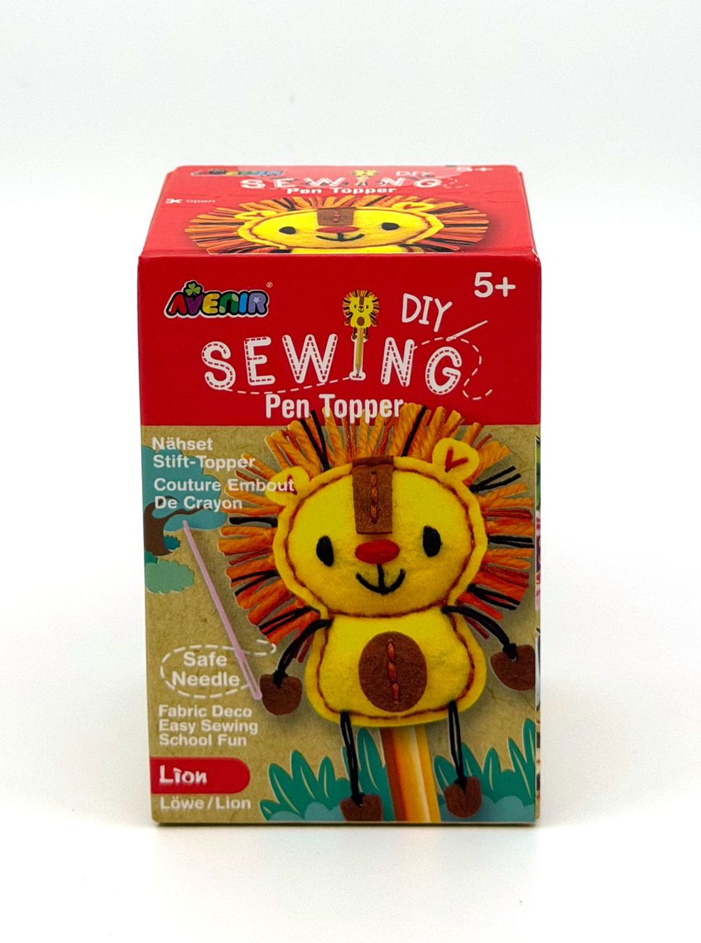 Bastelsets: Avenir DIY Sewing Pen Topper Lion – Neu und originalverpackt aus Orbe von g7n_6ycd
