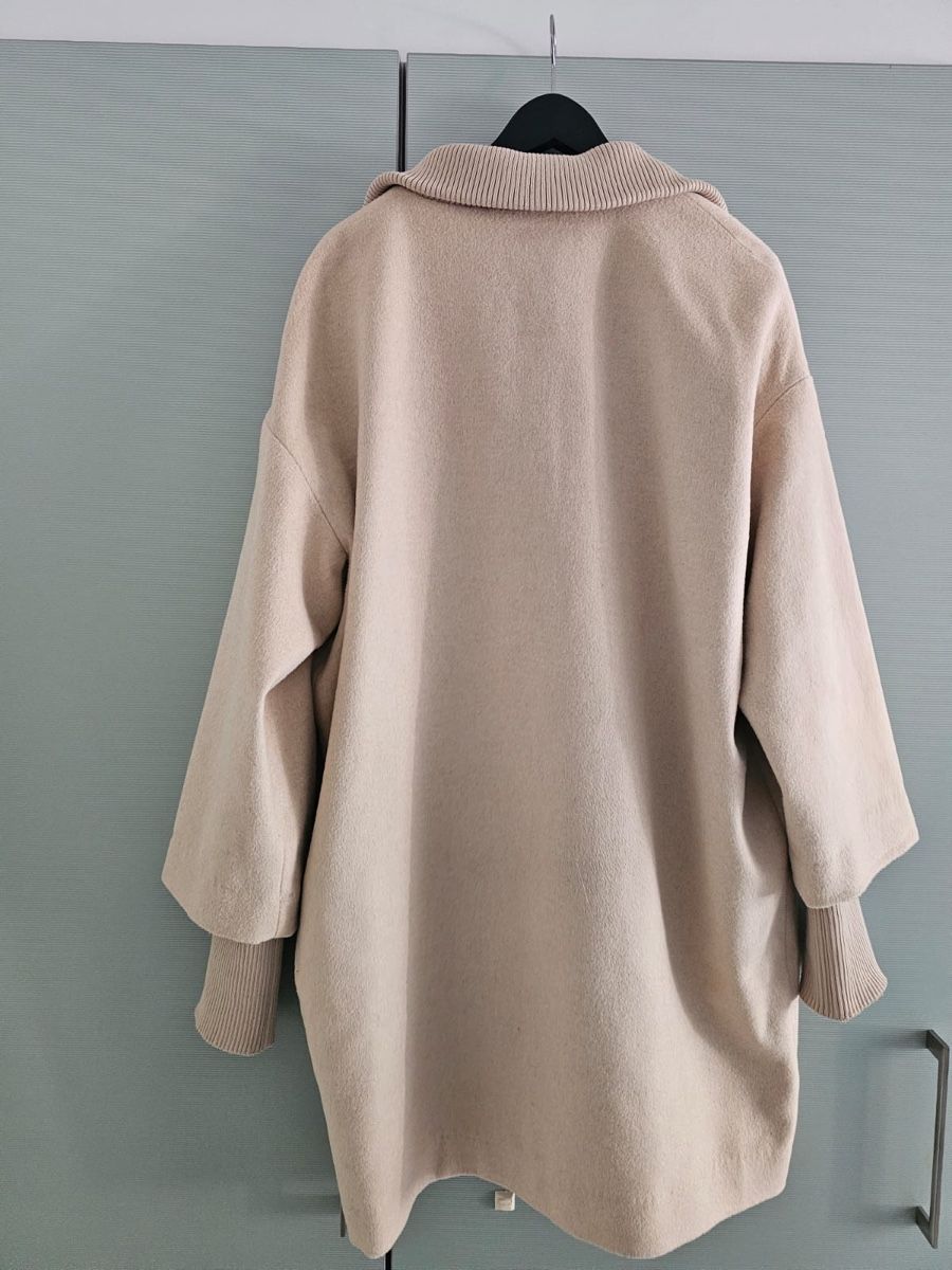 Cappotti: Soya Concept Wollmantel, Gr. M, Beige – Usato da Allschwil venduto da sar_9sy9 1