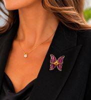Superbe Broche Vintage Yves Saint Laurent – Motif Papillon
