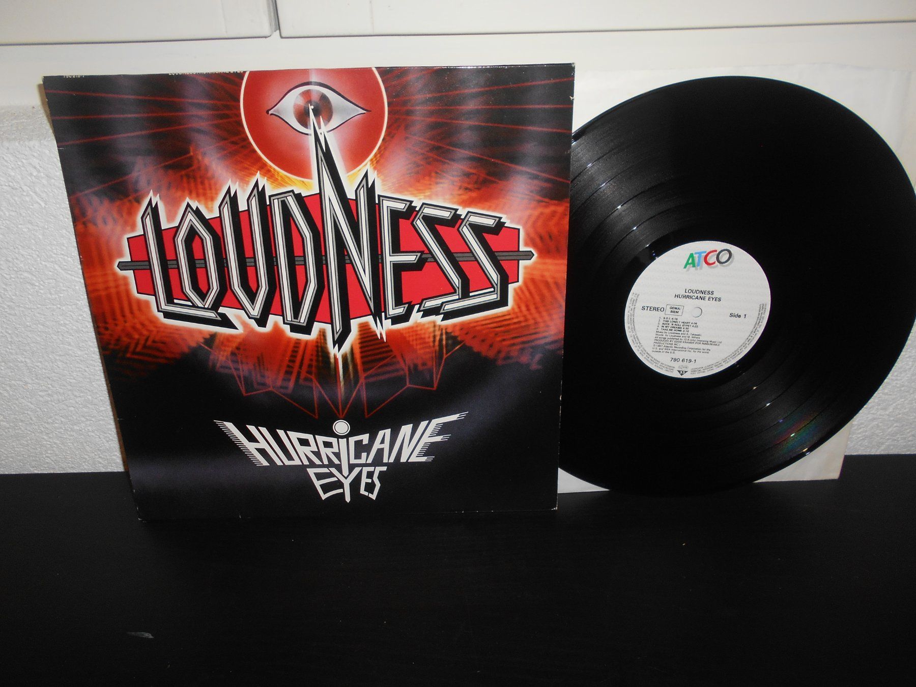 Dischi in vinile: Loudness – Hurricane Eyes / 1987 – Usato da Aarberg venduto da witchhunter01