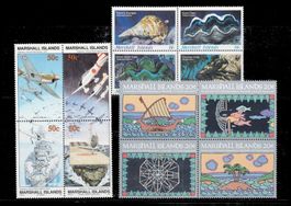 Marshall Islands 1991, 3 Blocke ungebraucht **