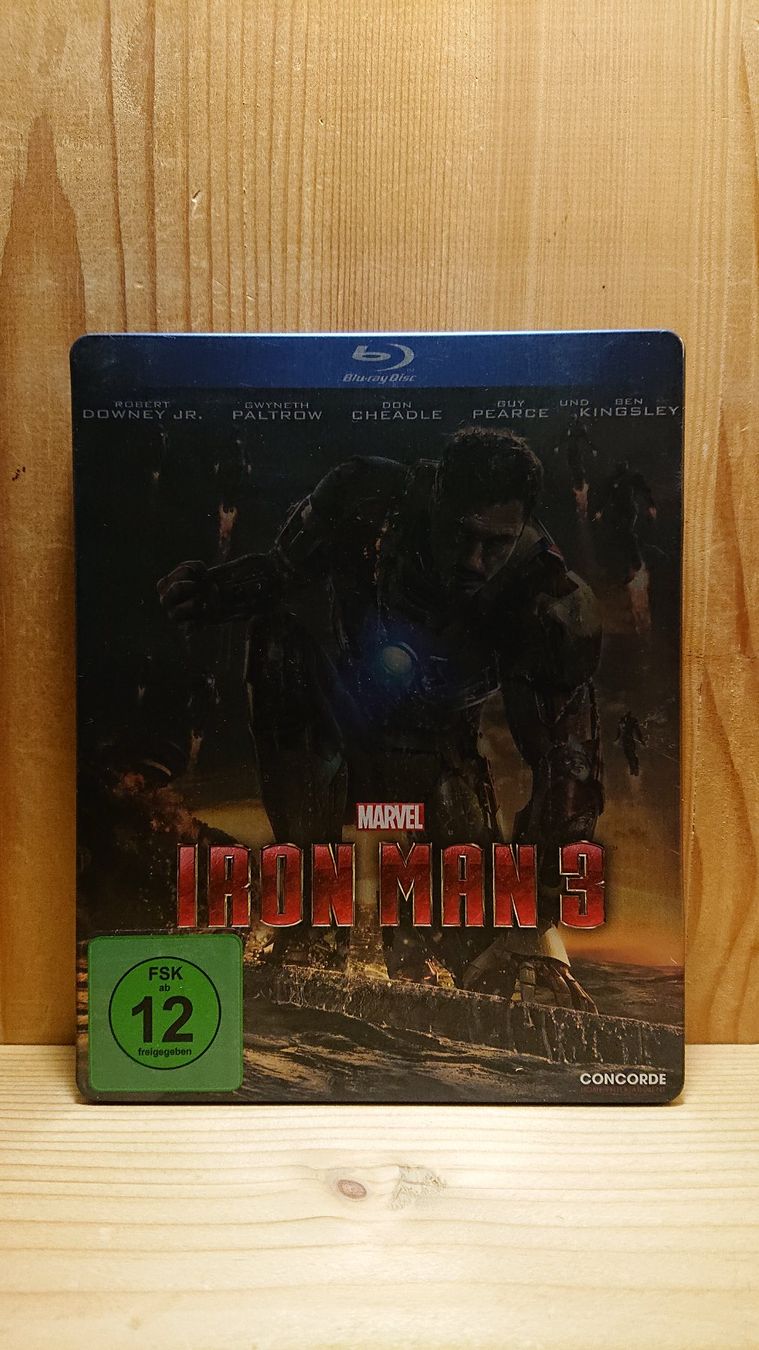 Tutti i DVDs: IRON MAN 3 Blu-Ray Steelbook Marvel – Usato da Wilderswil venduto da Exebub