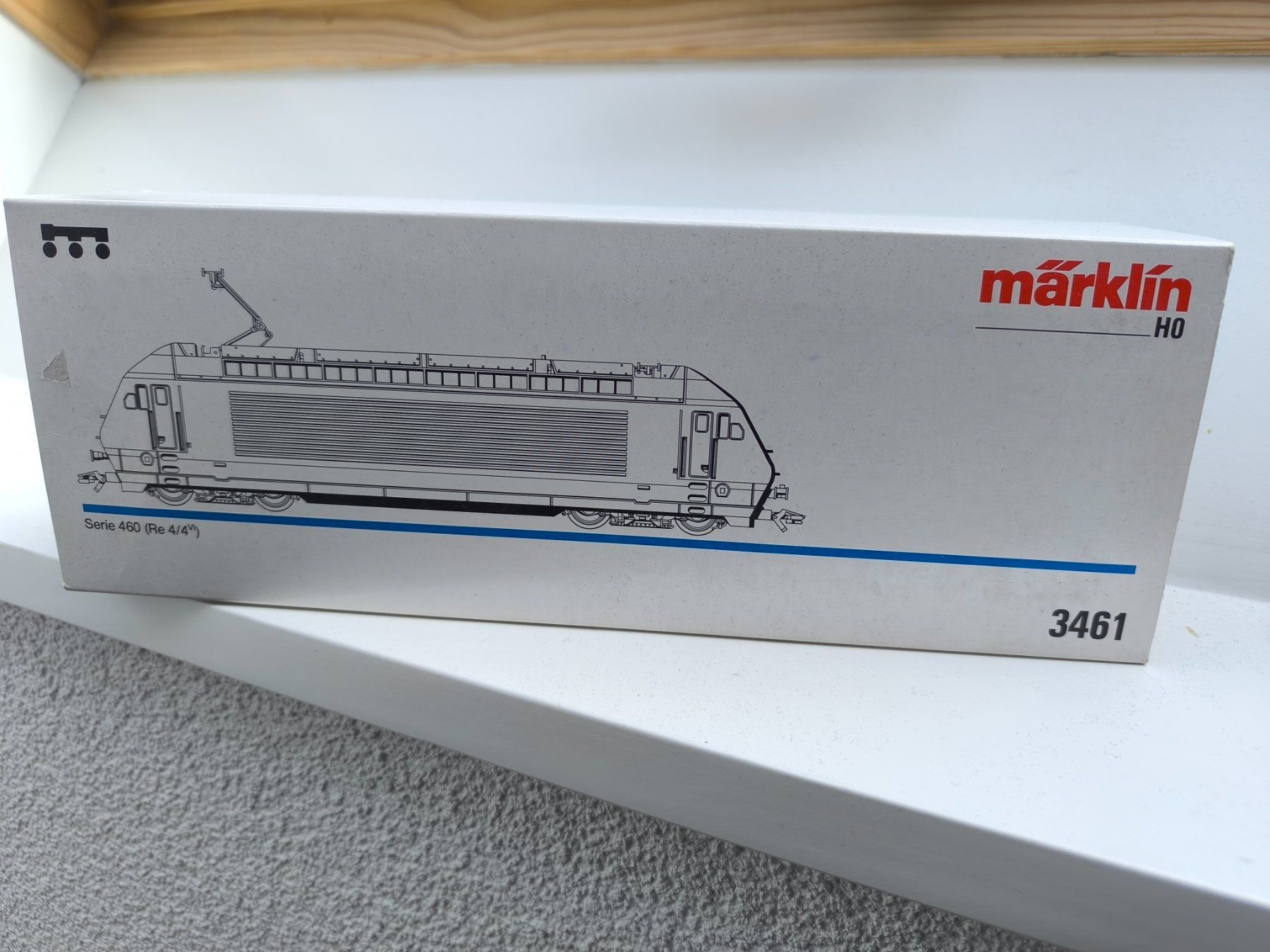 Märklin Modellini di ferrovie: Märklin HO 3461 Re 460 Silbern – Usato da Laupen ZH venduto da midila1 4
