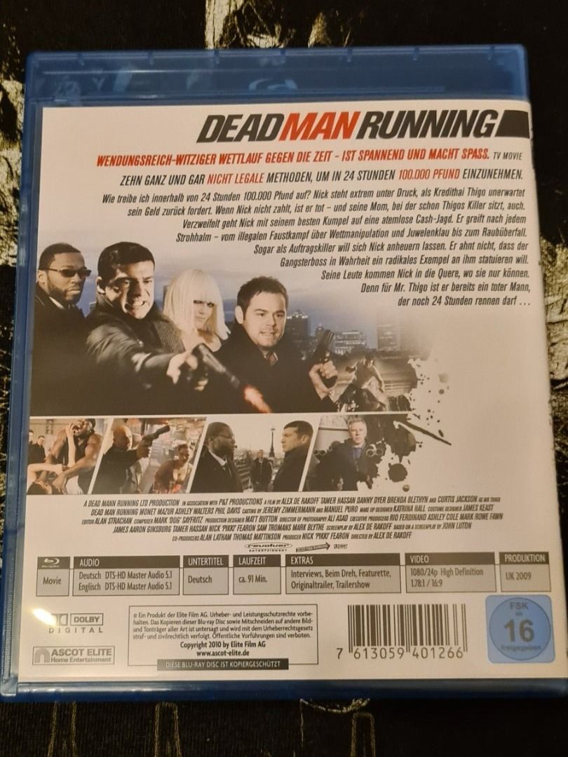 Tutti i DVDs: Dead Man Running – Nuovo (secondo la descrizione) da Oberkirch LU venduto da ThE_CoLLecTor666 1
