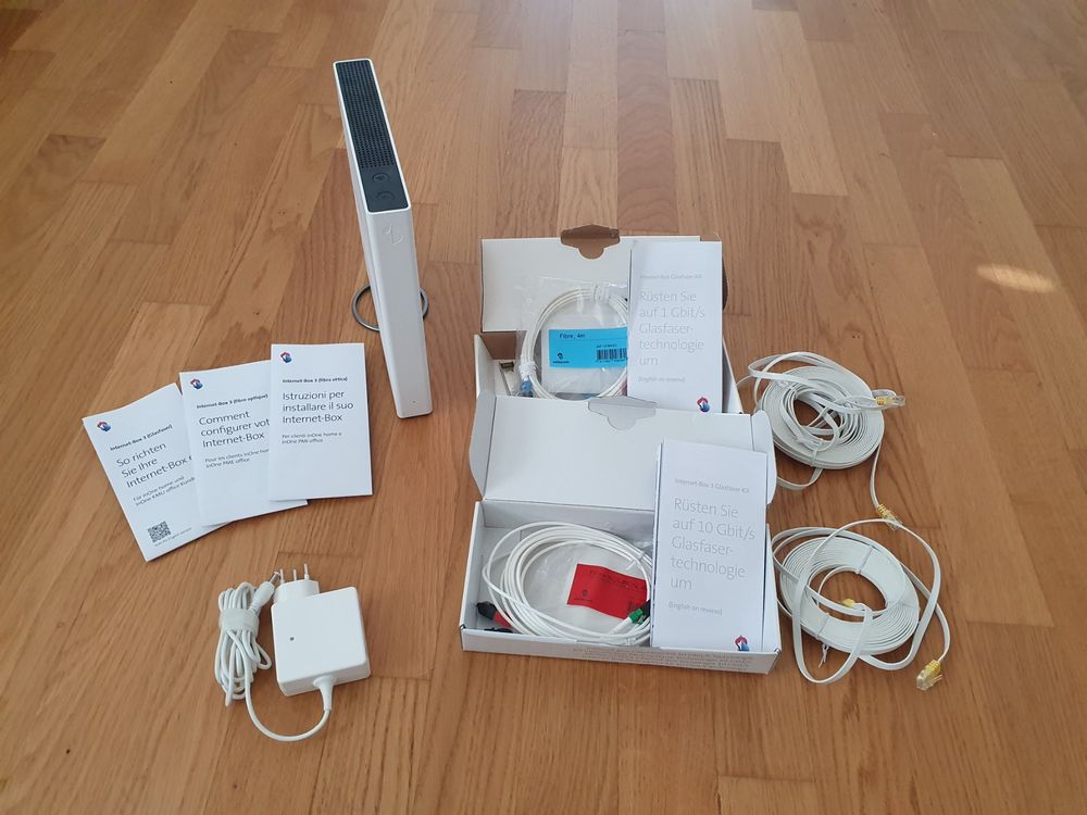 Router 3 + Glasfaserkit Kaufen auf Ricardo