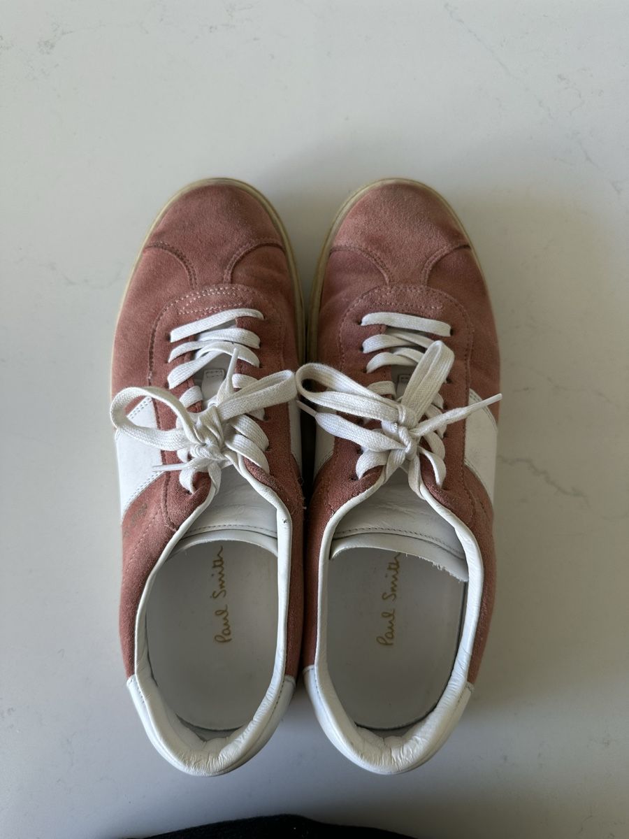 Paul Smith Scarpe da donna: Paul Smith Trainers pink suede leather size 39 used – Usato da Basel venduto da petunia08
