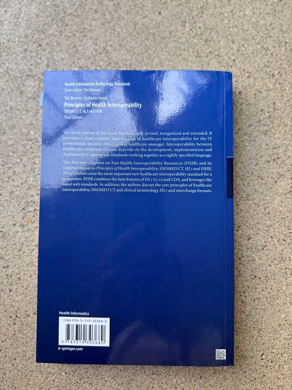 Libri: Principles of Health Interoperability – Usato da Basel venduto da ZBSL 1