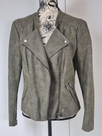 ONLY Kunstlederjacke Grösse 40