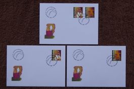 (F418) FDC 2005: Zst. Nr. 1185 + 1186