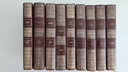 9 Bücher, Konvolut Literatur