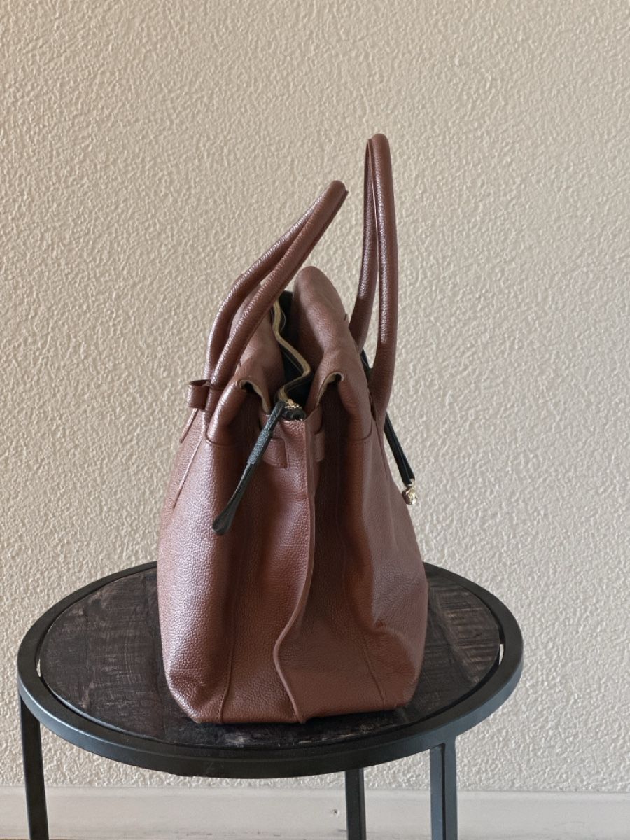 Navyboot Borse da donna: NAVYBOOT Leather Bag - Brown – Usato da Uerikon venduto da Ladybird40 3