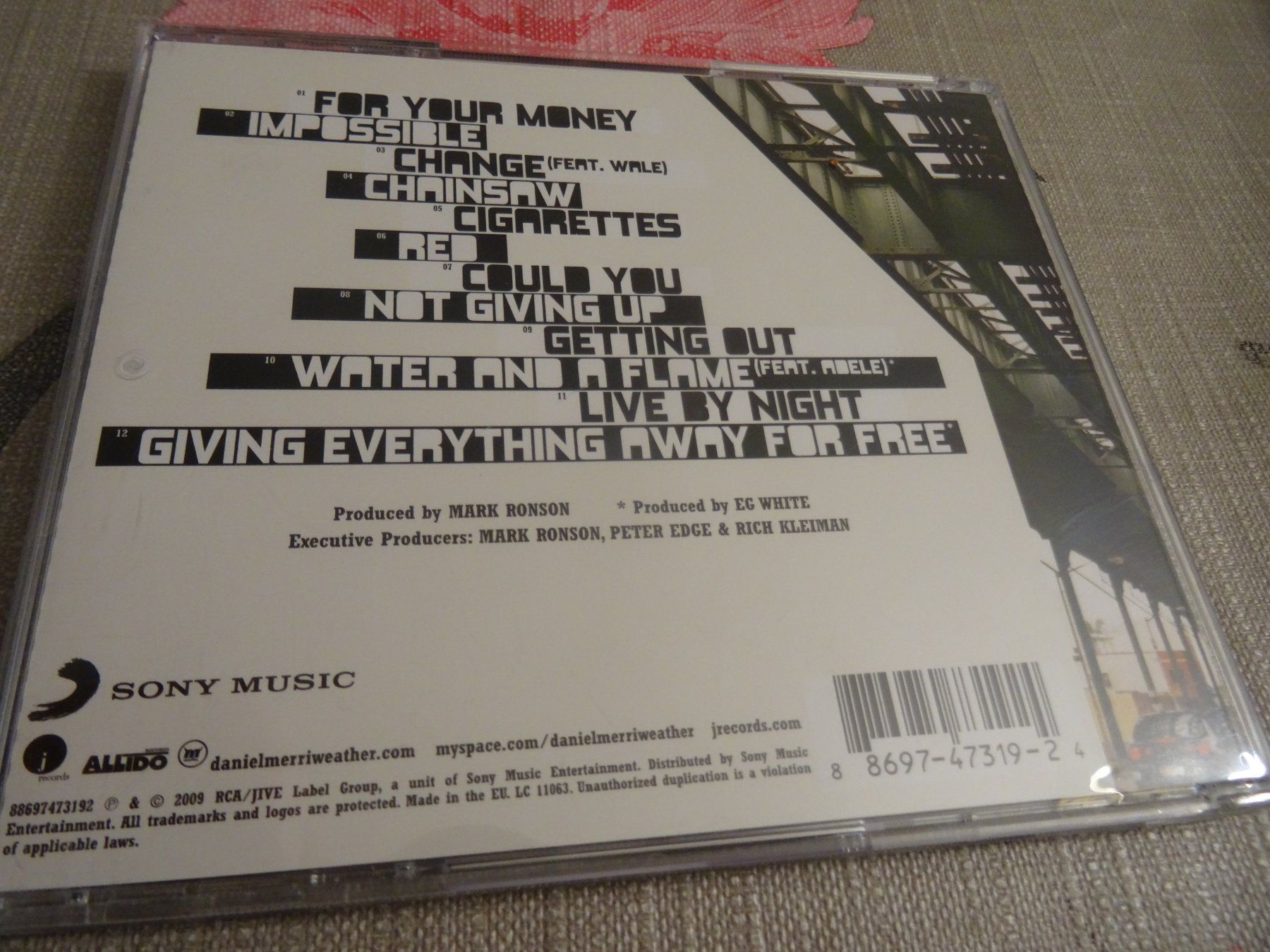 CD: Daniel Merriweather - Love & War CD – Usato da Olten venduto da Disc-Ausverkauf 1