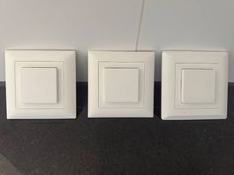 Lot de 3 interrupteurs neufs