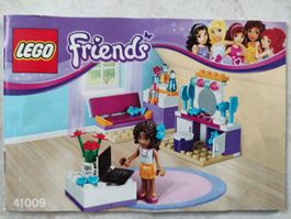 3x Lego friends: Andreas bedroom+Eiswagen +Adventskalender