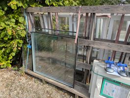 Isolierglasscheiben gebraucht diverse Grössen vorhanden