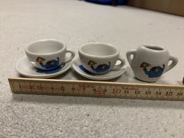 Kinder Küchenset Kaffeeset Porzellan Spielzeug