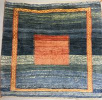 Sehr schöner Perserteppich Gabbeh 152x150.cm