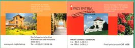 2006  Markenheftchen    Pro Patria      postfrisch