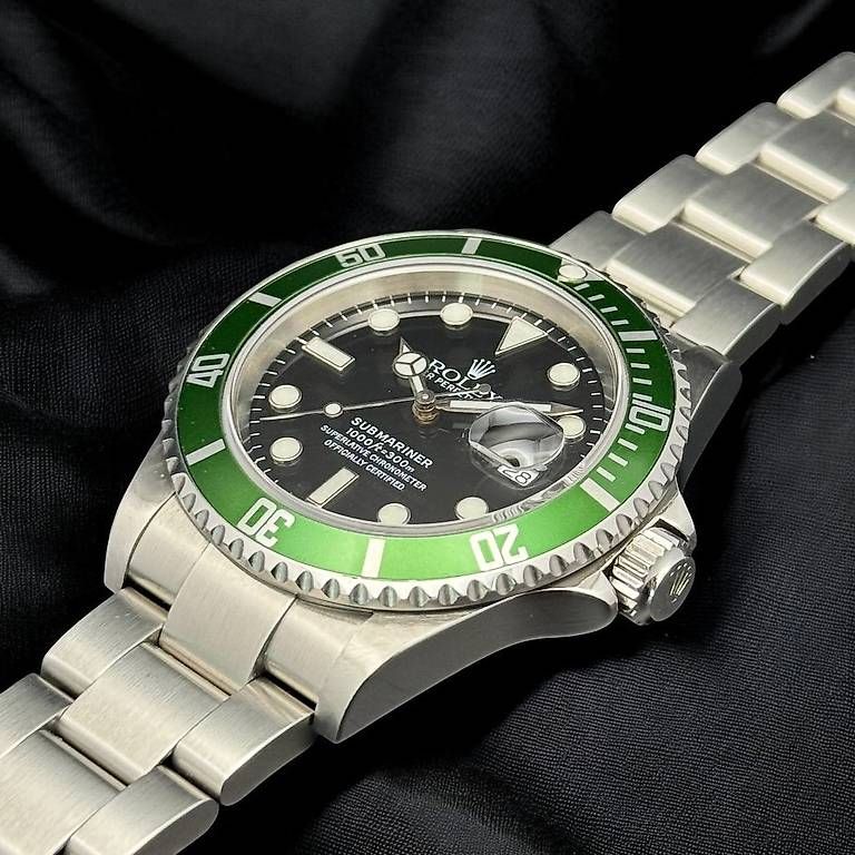 Orologi: Rolex Submariner "Kermit" 16610 LV – Usato da Genève venduto da minty.watches 2