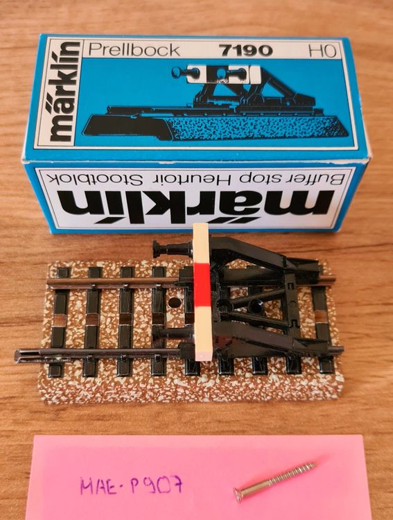 Marklin My World Prellbock Märklin Binario M In Scala H0 - Foto 2