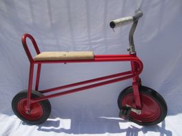 Laufrad Lernrad Kinder Antik Kult Design WECO Pedalen vorne
