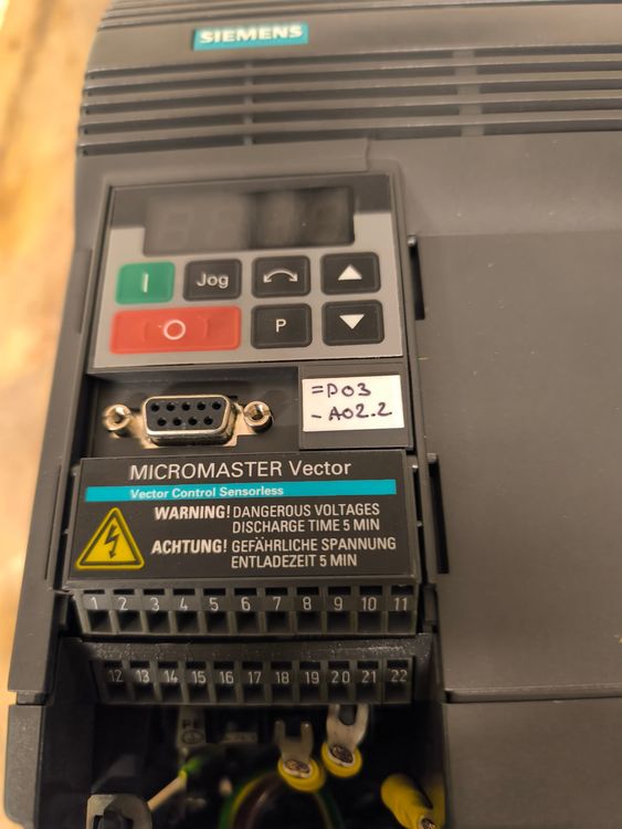 Siemens Micromaster Vector 7500 Watt (Gebraucht) in Erlen für CHF 80 ...