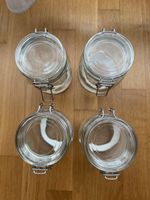 4er Set 1l Vorratsgläser IKEA KORKEN