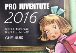2016 Pro Juventute MH postfrisch KW 45.- Postpreis 16.50 NEU